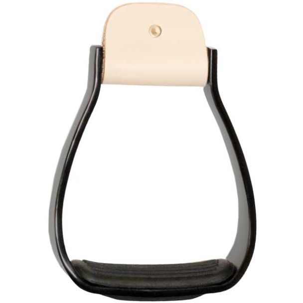 2" Aluminum Bell Stirrups - Black