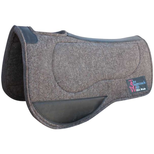 Contoured 100% Wool Felt Trail Pressure Relief Pad 