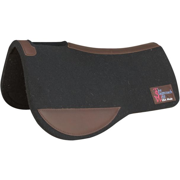 Deluxe Contoured Wool Felt Trail Pad