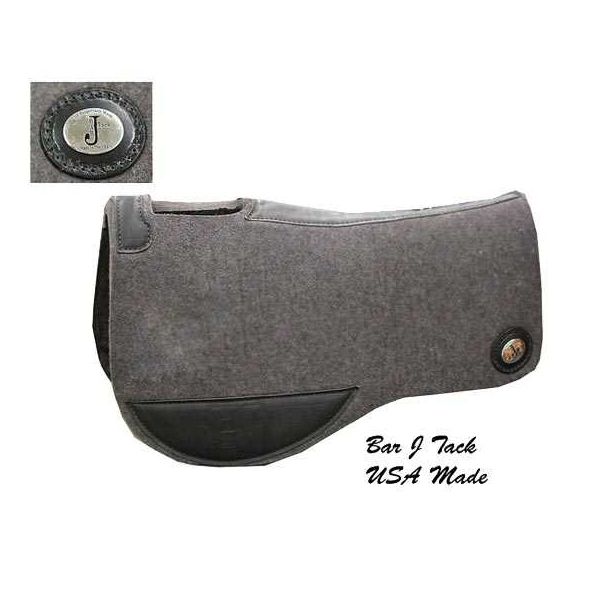 Contoured Wool Felt Trail Pad 3/4"