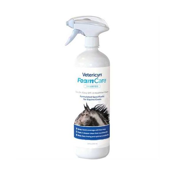 Vetericyn Equine FoamCare Spray Shampoo