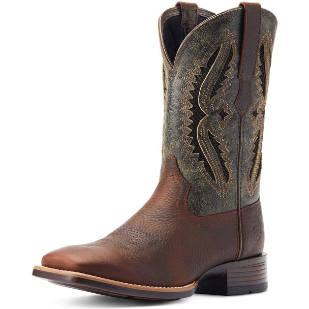 Ariat Men's Rowder VentTEK 360&deg; Western Boot - Rowdy Rust