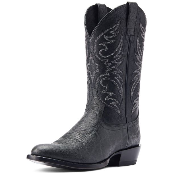 Ariat Men's Bankroll Western Boot -Black Elephant Print