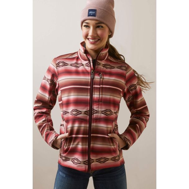 Ariat Women's Softshell Jacket - Blushing Serape