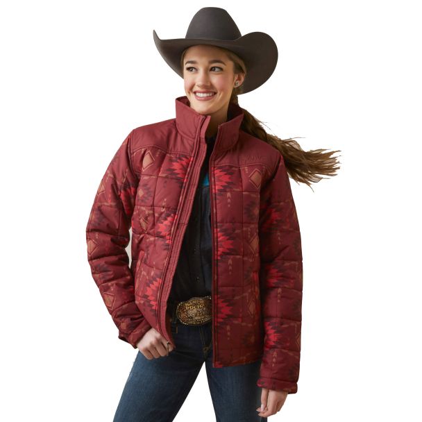 Ariat Women's Crius Insulated Jacket - Burnt Rose