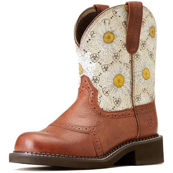 Ariat Women's Autumn Leaf Fatbaby Heritage Farrah Western Boot