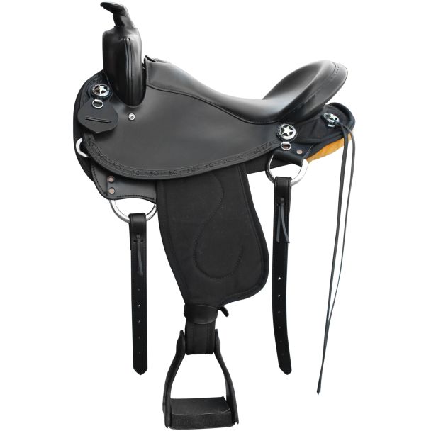 Bar J Southfork Synthetic Elite Saddle