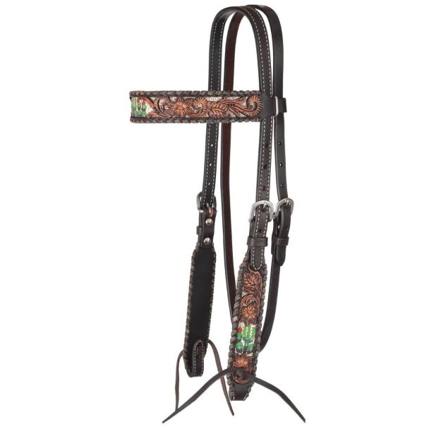 Circle Y Cactus Country Browband Headstall