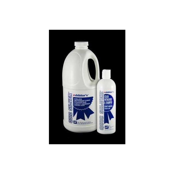 Quic Silver Color Intensifying Shampoo for Light Horses 64 OZ