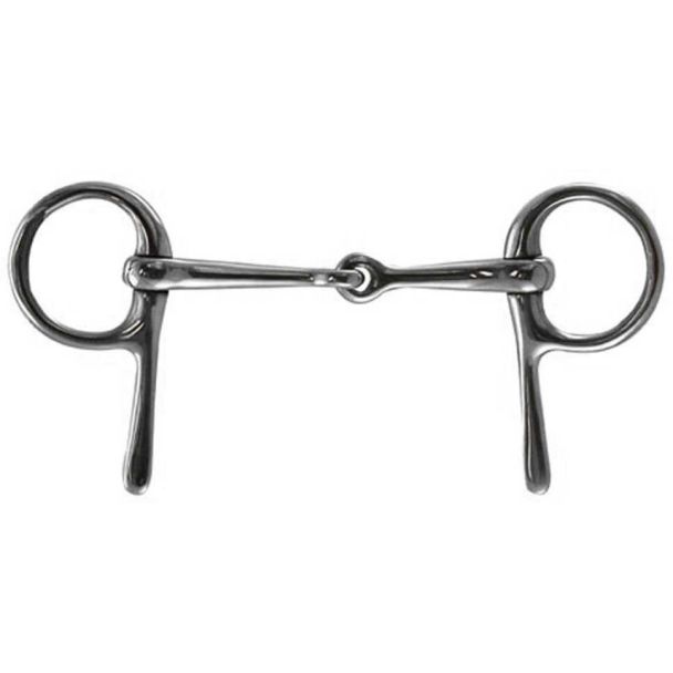 Half Cheek Snaffle Driving Bit - 3 1/2"