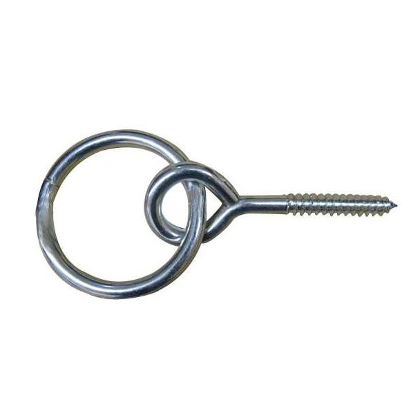 Screw Eye With Ring, 2"