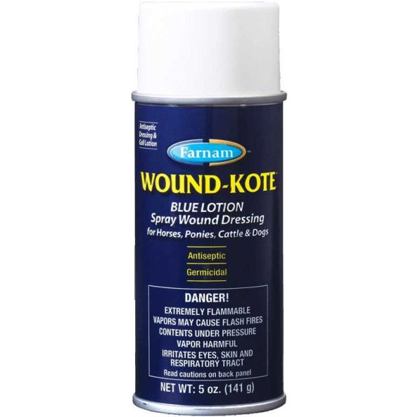 Wound-Kote Blue Lotion Spray Wound Dressing  