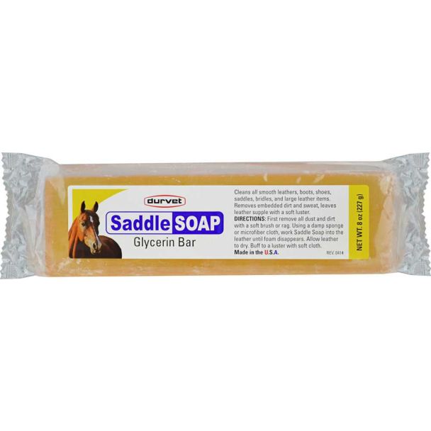 Saddle Soap Glycerin Bar For Leather