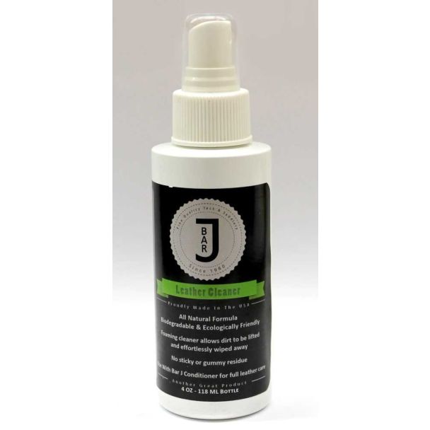 Bar J Leather Cleaner - 4oz Bottle