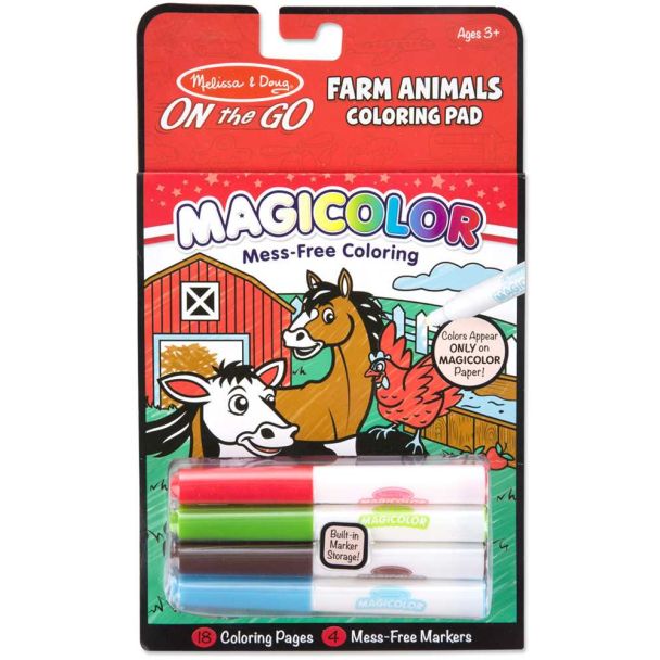 Magicolor - On the Go - Farm Animals Coloring Pad