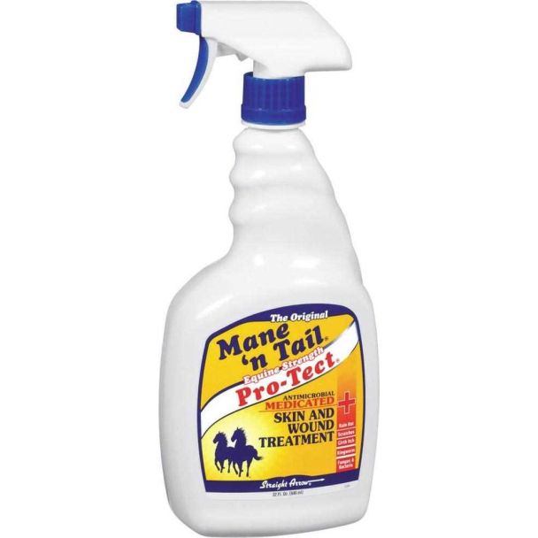 Mane N Tail Pro-Tect Wound Spray For Horses 32oz