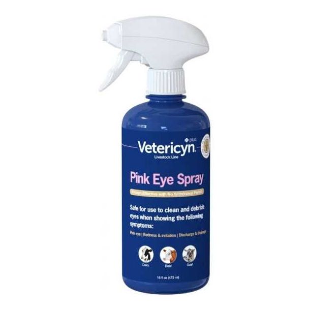 Vetericyn Plus All Animal Pink Eye Spray 16 oz.