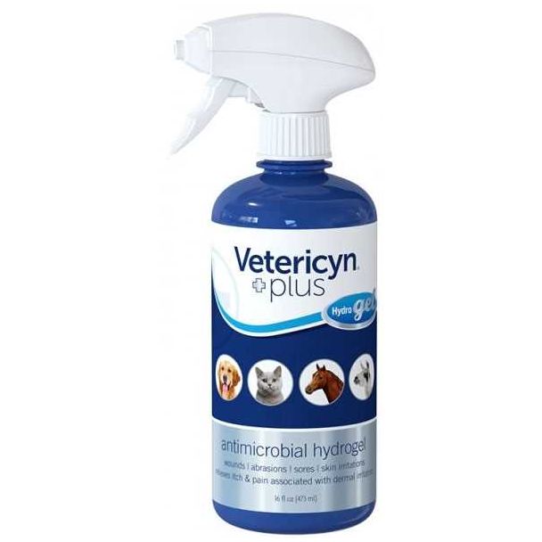 Vetericyn Plus All Animal Hydrogel Spray 16 oz