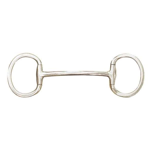 Centaur Stainless Steel Mullen Mouth Eggbutt with Flat Rings