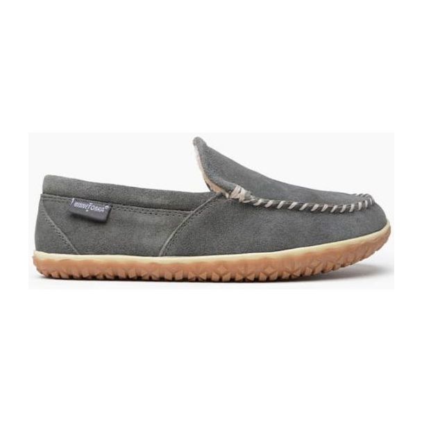  Men's Minnetonka Tilden Slipper - Grey