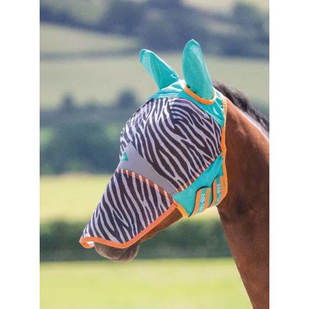 Zeb-Tek Fly Mask, Zip Off Nose