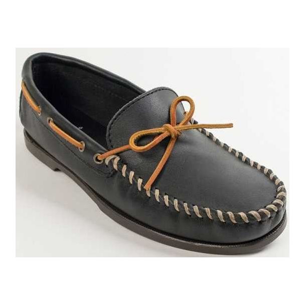 Minnetonka Camp Moc  Mocassin - Black