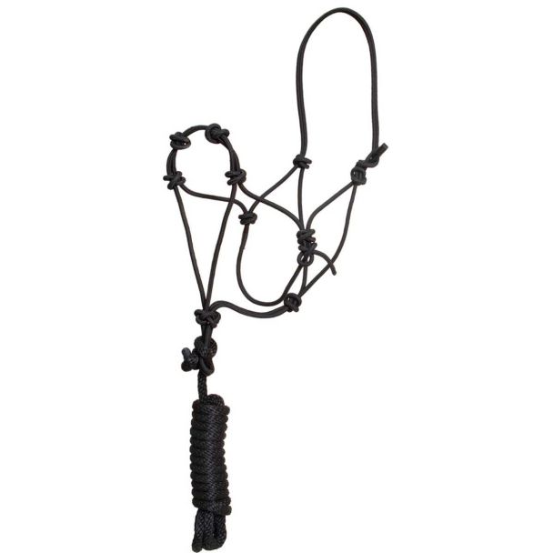 Secure Rope Halter w/ 12' Lead