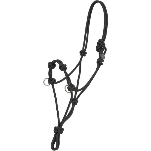 Side Pull Rope Halter with 4 Knots