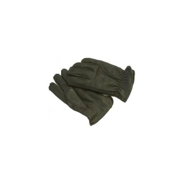 Black Deerskin Driver Glove with Thinsulate Lining