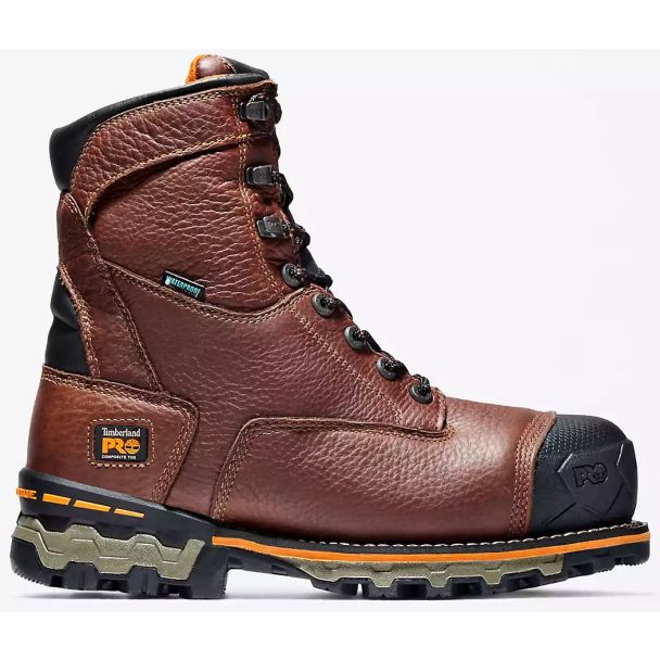 Men's Timberland Boondock 8" Composite Toe Waterproof Work Boot