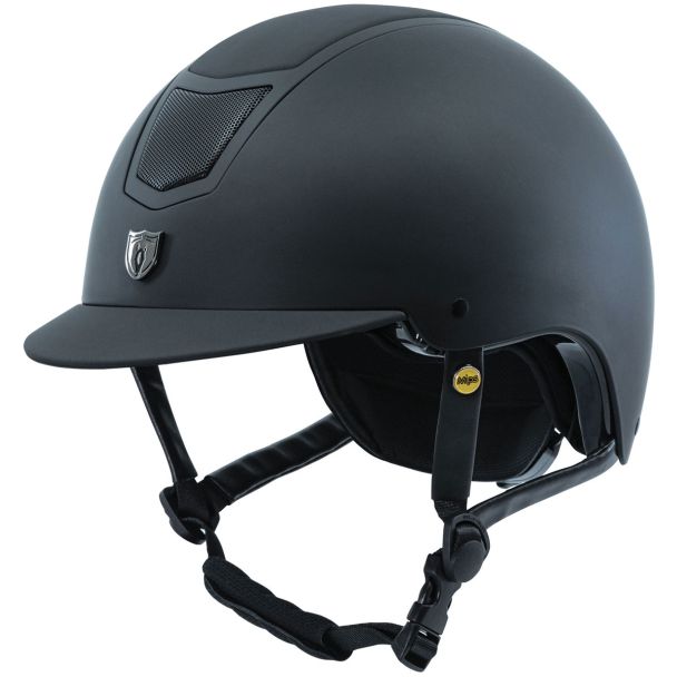 Devon with MIPS Wide Brim Helmet - Matte Black