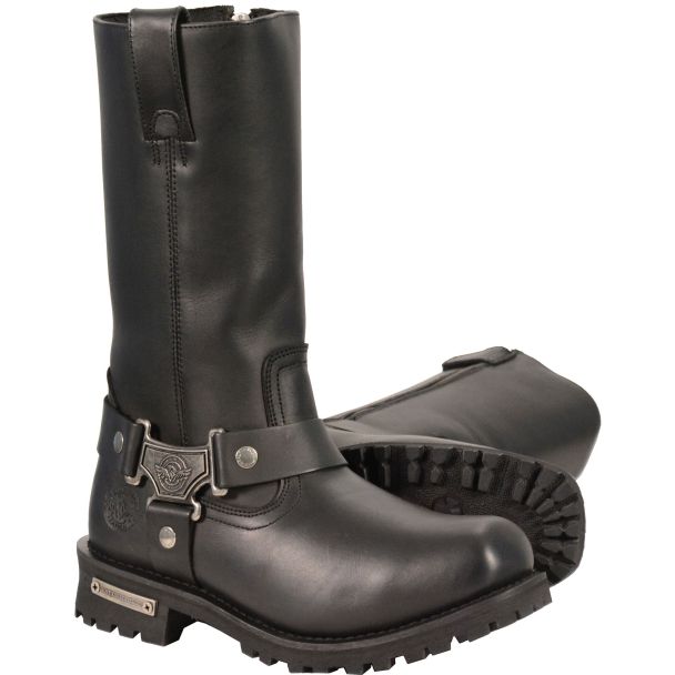 Men&rsquo;s 11 Inch Waterproof Harness Square Toe Boot