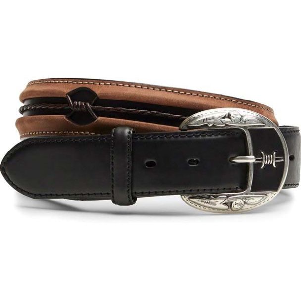 Men's Black/Copper Fenced In Belt