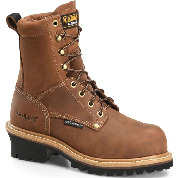 Carolina Women&rsquo;s Elm 8&rdquo; Waterproof Comp Toe Logger Boot