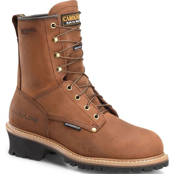 Carolina Men's Elm 8" Soft Toe Insulated Waterproof Logger