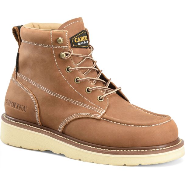 Carolina Men's Amp 6" Soft Moc Toe Work Boot