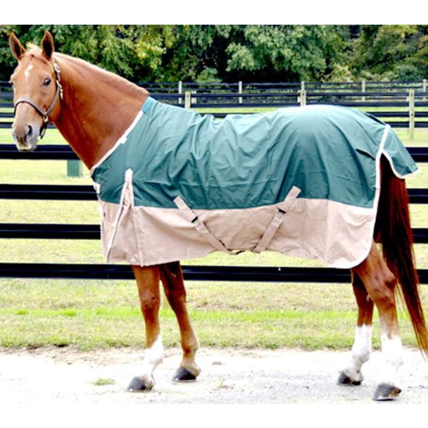 Free Runner Turnout Rain Sheet Hunter Green Two Tone