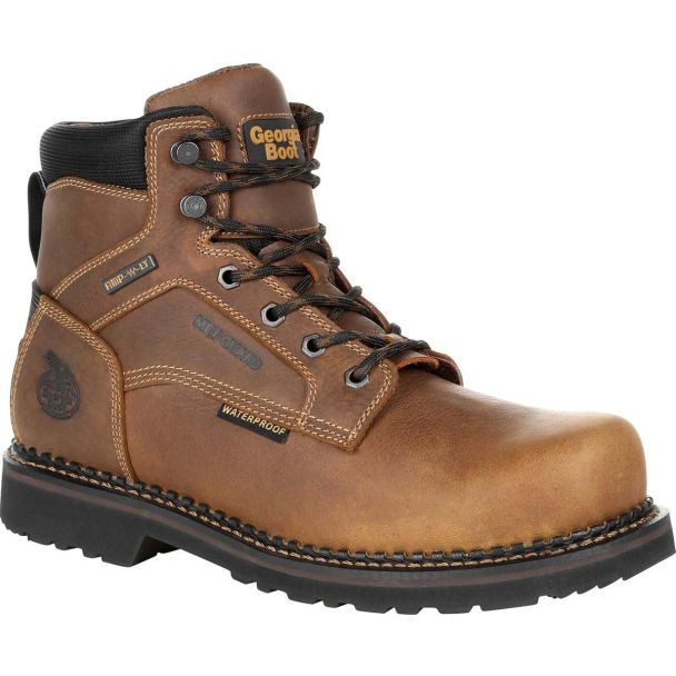 Men's Georgia Giant Revamp Steel Toe Internal Met-Guard Waterproof Work Boot