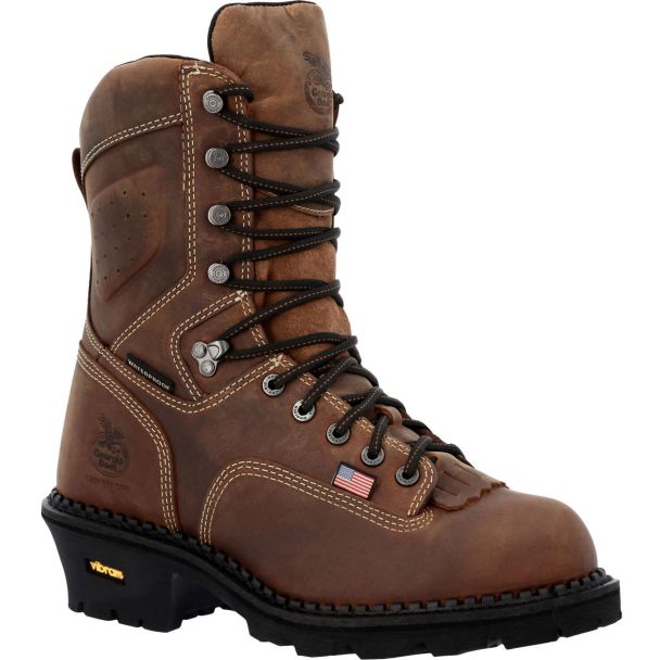 Georgia Boot USA Logger Composite Toe Waterproof Work Boot