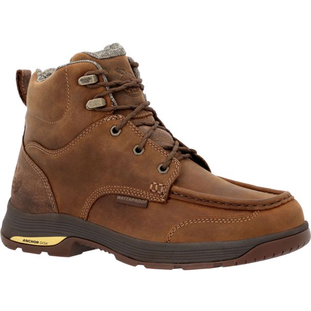 Georgia Boot Athens SuperLyte Moc-Toe Waterproof Work Boot