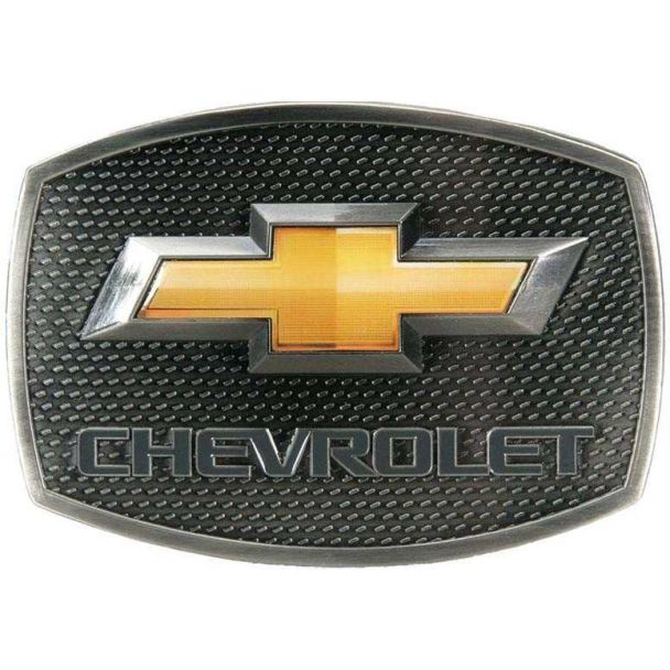 Chevy Gold Bow Tie Buckle