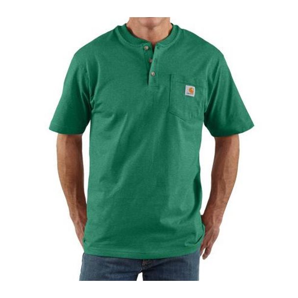 Carhartt Workwear Short Sleeve Pocket Henley Shirt