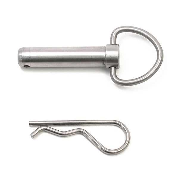 Replacement D-Ring Pin and Safety Clip