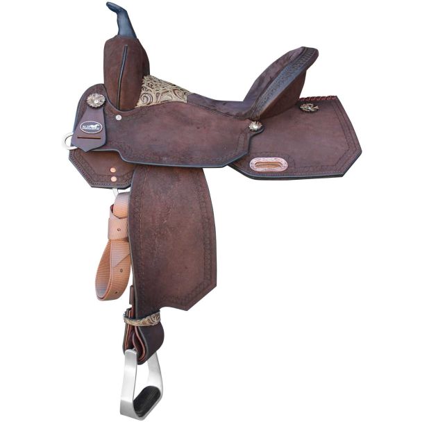 The Carlota Barrel Saddle 