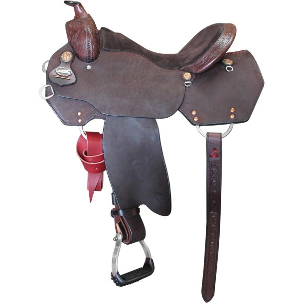 Hot Iron Mounted Shooting Saddle