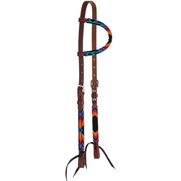 Circle Y Infinity Wrap One Ear Headstall - Sunset