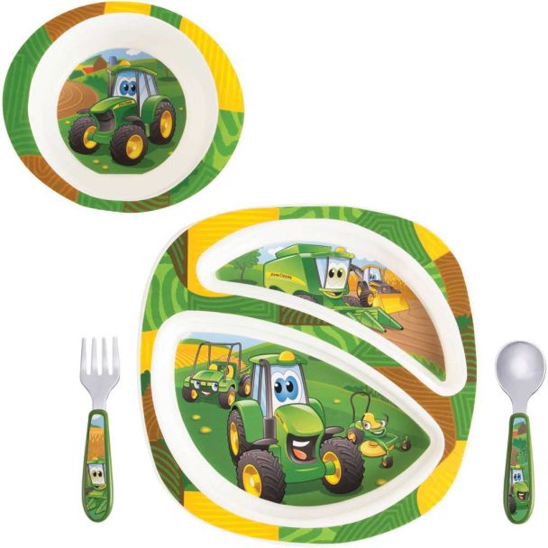 John Deere 4-Piece Feeding Set