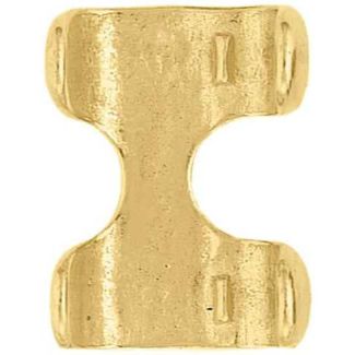 Rope Clamp Solid Brass, 7/8" x 1-3/4"
