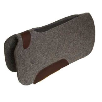 Bar J Punch Cut Contured 100% Wool Felt Pad Square 