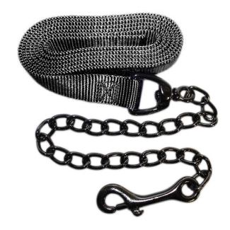 Premium 1" Nylon Lead with Chain 